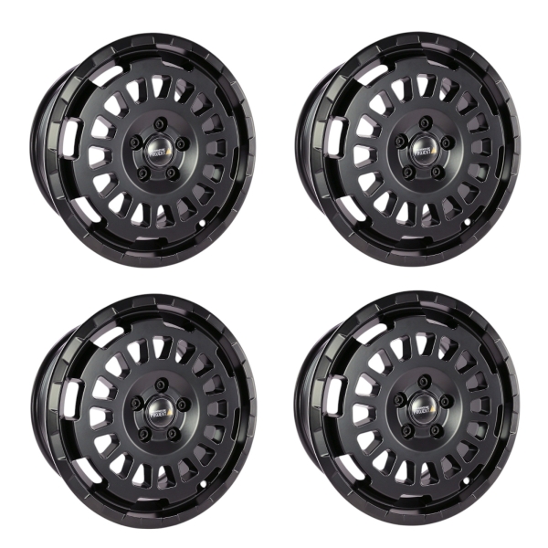 8,5x18 ET50 Twin-Monotube-Projekt-AT-HD Monobloc Alufelge in schwarz für Ford Transit Custom II